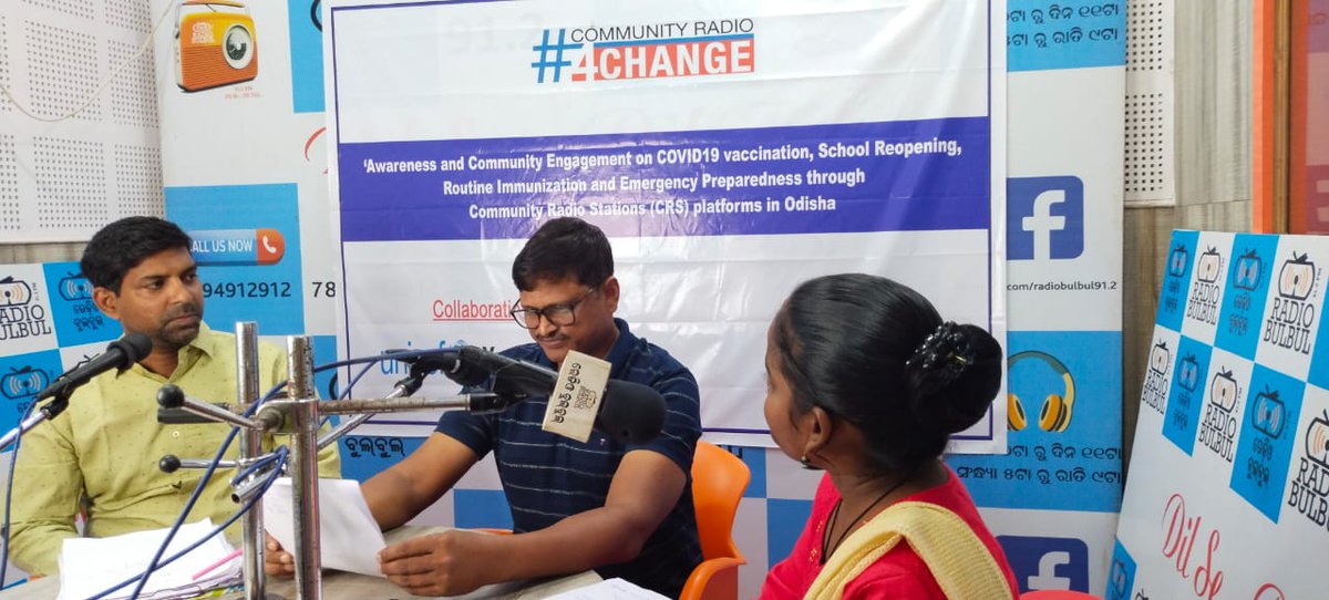 RadioBulbul's tweet photo. Panel discussion Legal laws provision and punishments of child marriage, with Dr.Alok kumar Jena, IIC,Puruna Bazar, Bhadrak.@YoungIndiaIN @UNICEFIndia @SpBhadrak @cpbbsrctc @DM_Bhadrak @sagarika_nath @chillsugata @niyazlive @BhadrakDcps @WCDOdisha @MinistryWCD #stopchildmarriage https://t.co/P69JTqTAhc