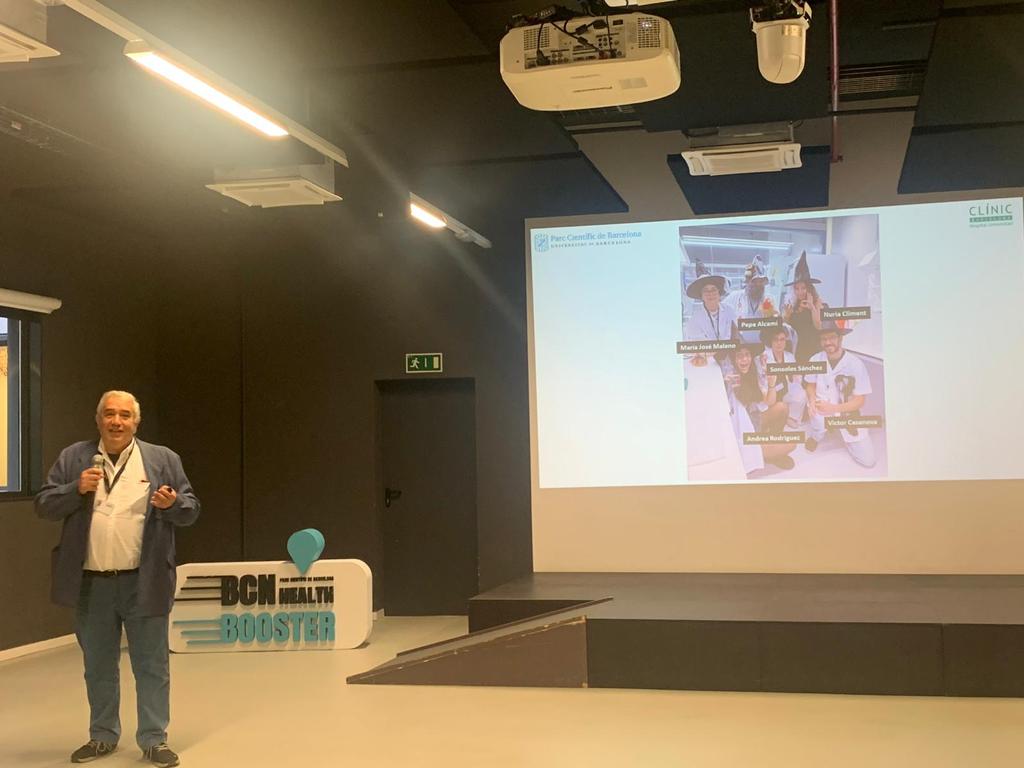 BcnVih's tweet photo. 🧪 #HIVResearch
Presentación de nuestro grupo de #senescencia en el #ParcCientífic de Barcelona #BcnVih 💪 #ScienceRocks https://t.co/tgDmaHnS7W