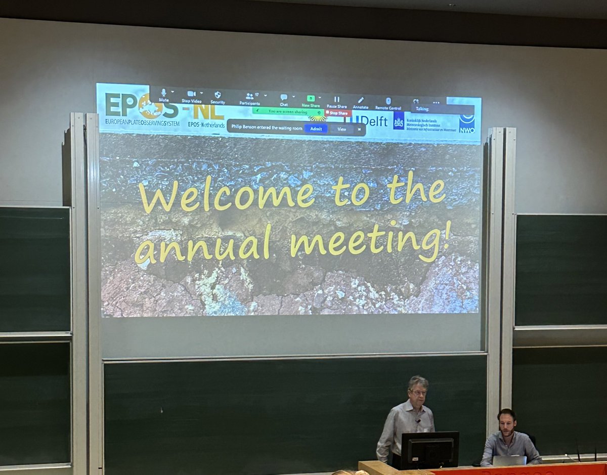 Ready for the annual EPOS-NL meeting at <a href="/UUGeo/">Geosciences UU</a> #eposnl #epos #gwi
