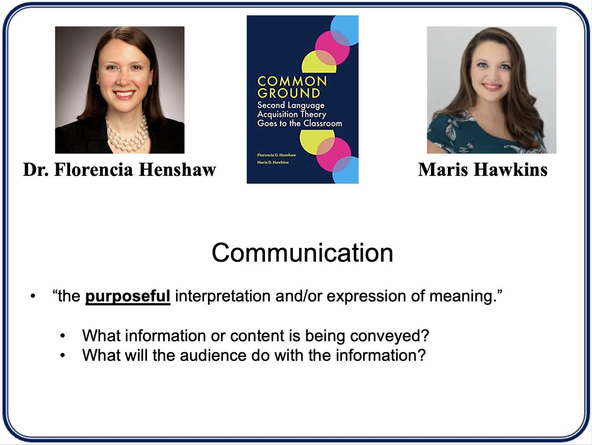 I'm working with teachers in Winchester, MA today.  Our focus is the Interpretive Mode, specifically reading &amp; comprehensible input. This is how we'll establish our #CommonGround and understanding before diving in deeper.  @Prof_F_Henshaw @Marishawkins <a href="/HackettPub/">Hackett Publishing</a>