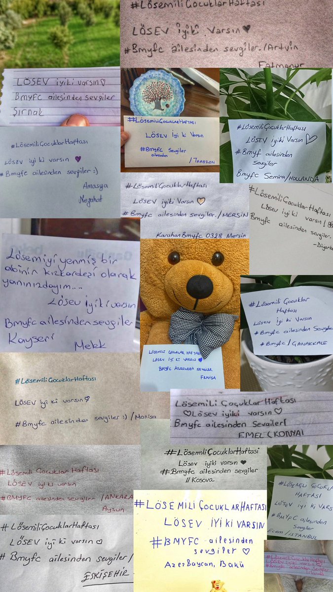 #BMYFC Ailesi olarak, her gün olduğu gibi bu önemli haftada da yanınızdayız!

8 Kasım 1998 <a href="/losev1998/">LÖSEV</a> 
İyi ki Doğdun #LÖSEViyikiVarsın