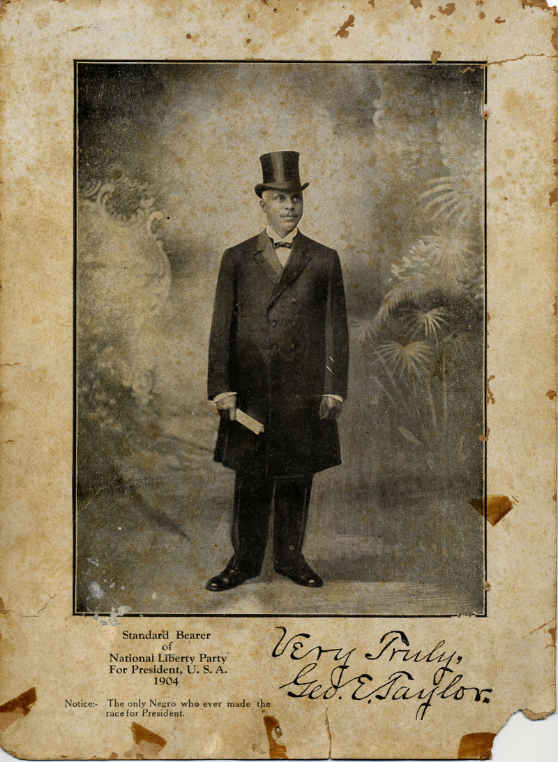 notesoniowa's tweet image. Iowa History Daily🧵: On November 8, 1904, voters headed to the polls to vote with a new choice: George Taylor of Oskaloosa, the first African-American man to run for President. Although Taylor didn’t win, his run represents an important 1st in America’s history. #IowaOTD