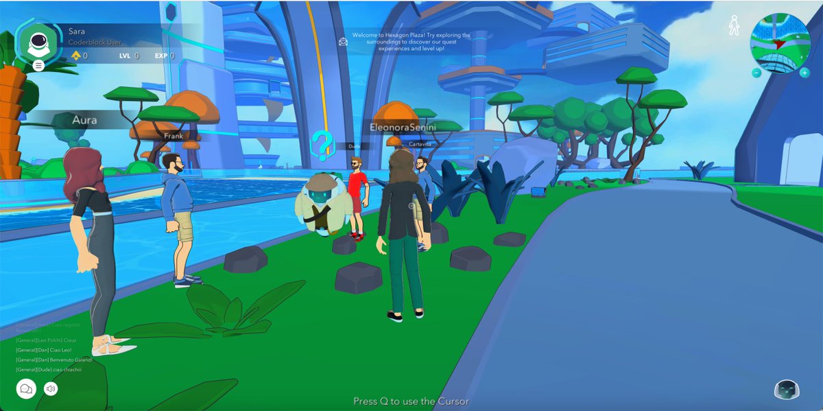 coderblock's tweet photo. Yesterday our Beta Testers landed in a magical new dimension, the #LandArea and hade an exclusive preview of the #LandMap: the distribution of #lands within #CoderblockMetaverse 🗺️
We're waiting for you on Discord 👉🏼 https://t.co/r3rbOdlTVu https://t.co/BgBWnU2t71