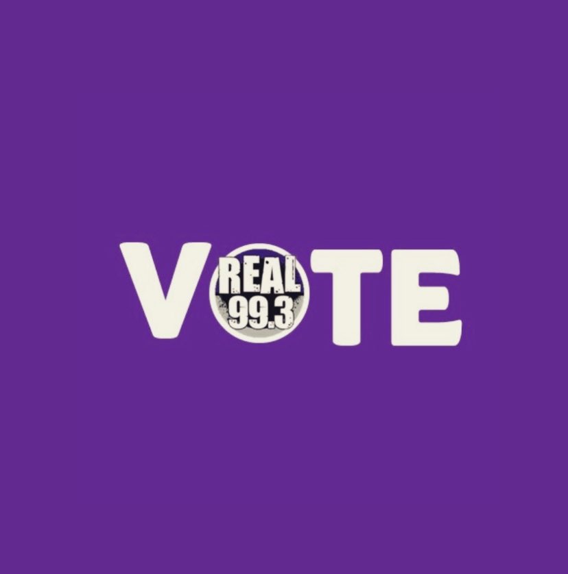 Real993fm's tweet photo. Today is election day!  Have questions about polling places, ballots or need to file a complaint?  

Everything you need is here: https://t.co/hHN0kJZL45 https://t.co/nSFufpBMjU