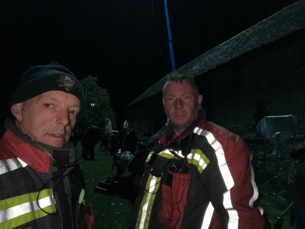 Managing Risks - Protecting People, Property and Reputation on a Production Location night shoot. #WeAreSFRFire #FireSafety #AssetProtection