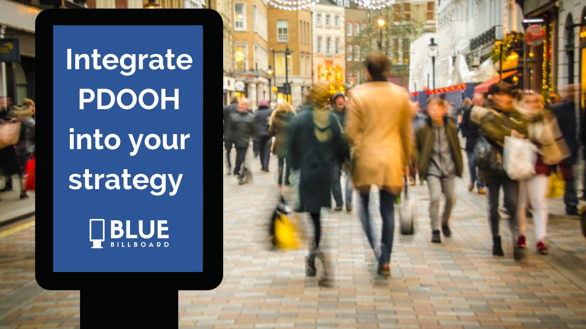 bluebillboard1's tweet photo. #PDOOH #advertising can #retarget consumers and be part of your #OmnichannelMarketing strategy to create multiple touch points in the consumers #BuyerJourney.
Find out more: https://t.co/vgSqDjeY7S https://t.co/yUXCdcU8LQ