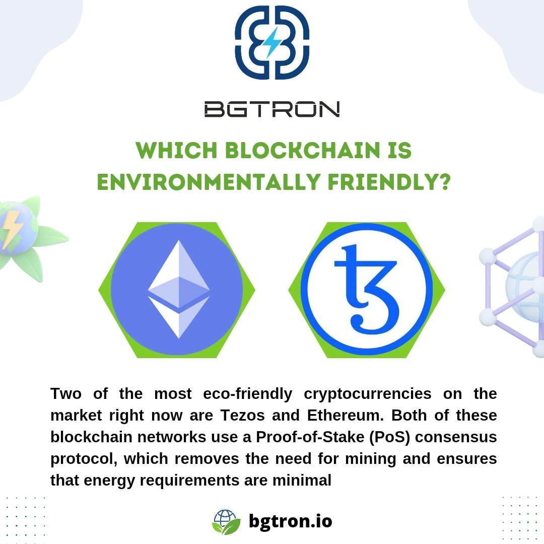 Which Blockchain Is Environmentally Friendly?

🚀 bgtron.io
<a href="/bgtronofficial/">Bgtron</a> 

#blockchain #ecofriendly #ethereum #tezos #proofofstake #pos #pow #mining #bgt #bgtron #bgttoken #greencrypto #energysector #bgtplatform #renewableenergy