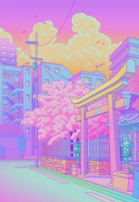 「風景 道路」のTwitter画像/イラスト(新着)｜21ページ目