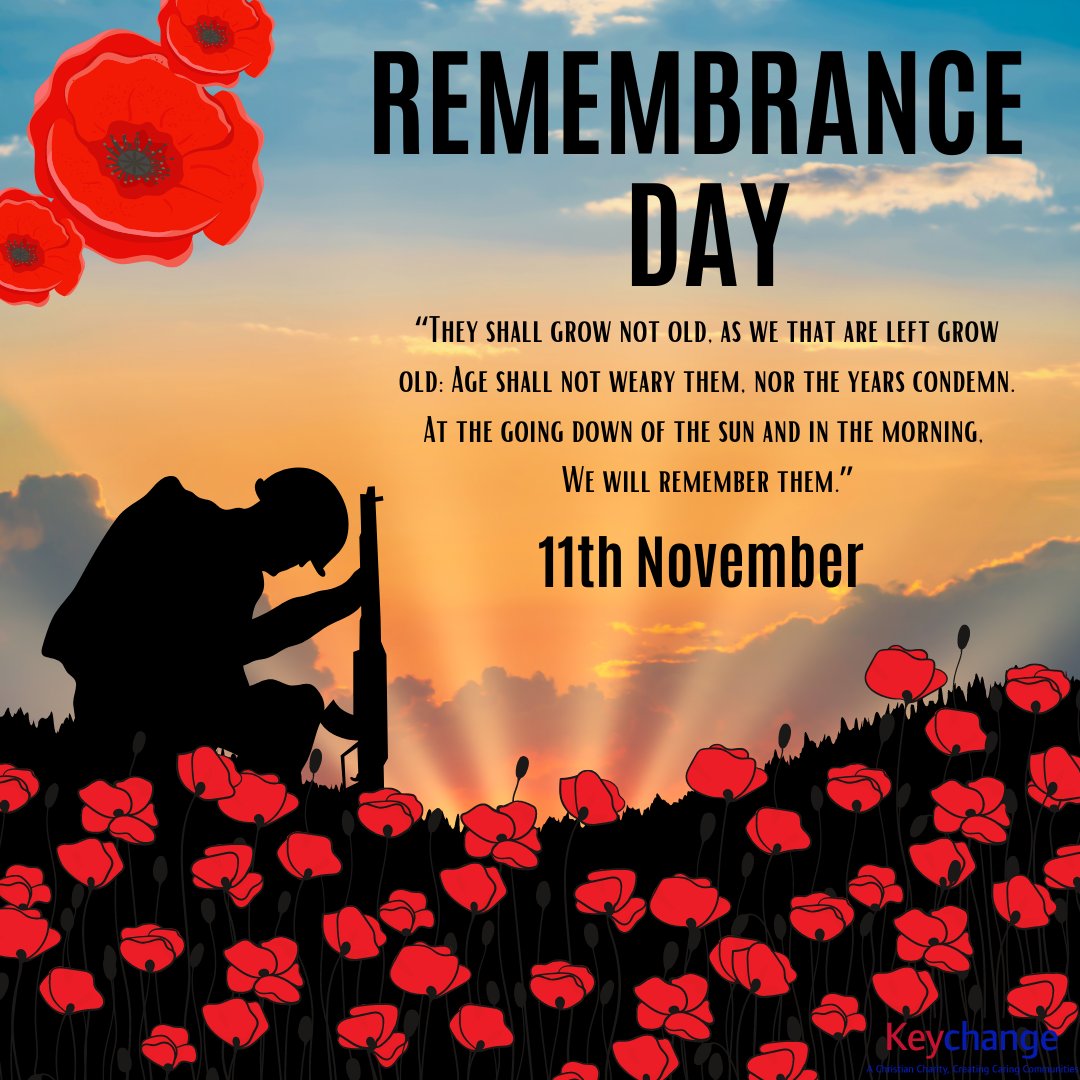 On the 11th Hour, of the 11th Day, of the 11th Month...
We Will Remember Them, We Will Remember All the Brave Men and Women who Lost Their Lives for Their Country ❤