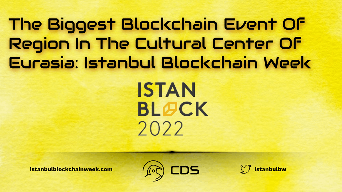 As Castrum.Istanbul family, we will take our place as the sponsor and participant partners of Istanbul Blockchain Week. 

follow the link to see more exciting stuff:
cryptodataspace.com/the-biggest-bl…

@IstanbulBlockWk @W3Egaming 

#IBW22 #İstanbul #web3 #Web3Gaming