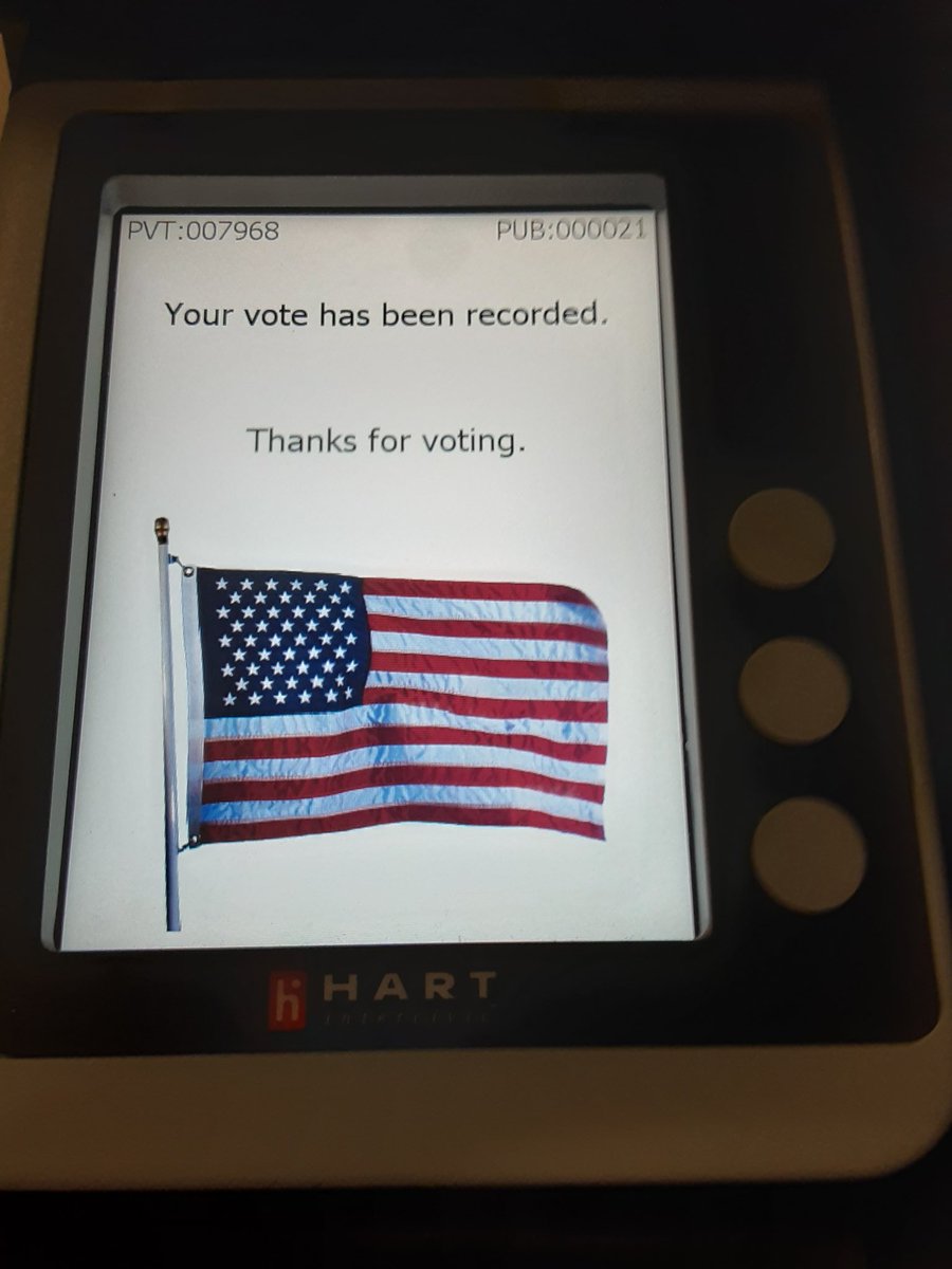 Lil_Sister_'s tweet photo. Guess what I just did?! And, yes, I wore that shirt for a few reasons, I'm sure you know what they are. 🗳☑

#Vote #VoteBlue #VoteBlueKY #Booker #CharlesBooker #GoVoteKY #FireRandPaul https://t.co/idVWPcxLho