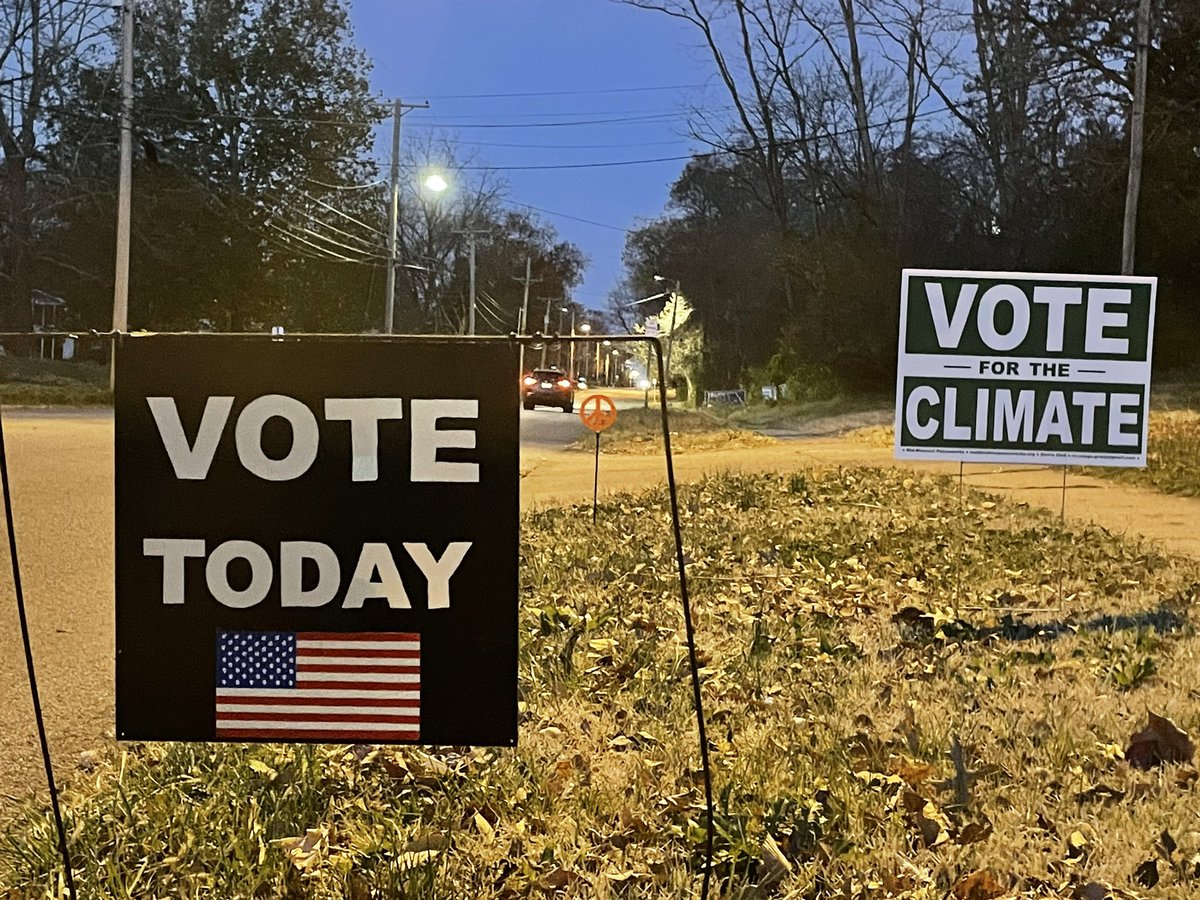 THIS IS IT - TODAY IS ELECTION DAY!
I’ve got my “VOTE TODAY” sign out on Broadway to remind everyone driving by. It’s reflective lettering, it will really light up after dark! 

Polls are open 7am - 7pm 

VOTE!
