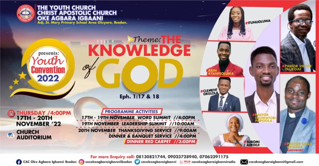 Temmyoke2's tweet photo. Elect according to the foreknowledge to God the Father, through sanctification of the spirit, unto obedience and sprinkling of the blood of Jesus Christ, Grace unto you, and peace, be multiplied. (1 peter 1vs2).
9days to go, Pray, plan and prepare to attend the CONVENTION. https://t.co/Q6Lj3gB7hP