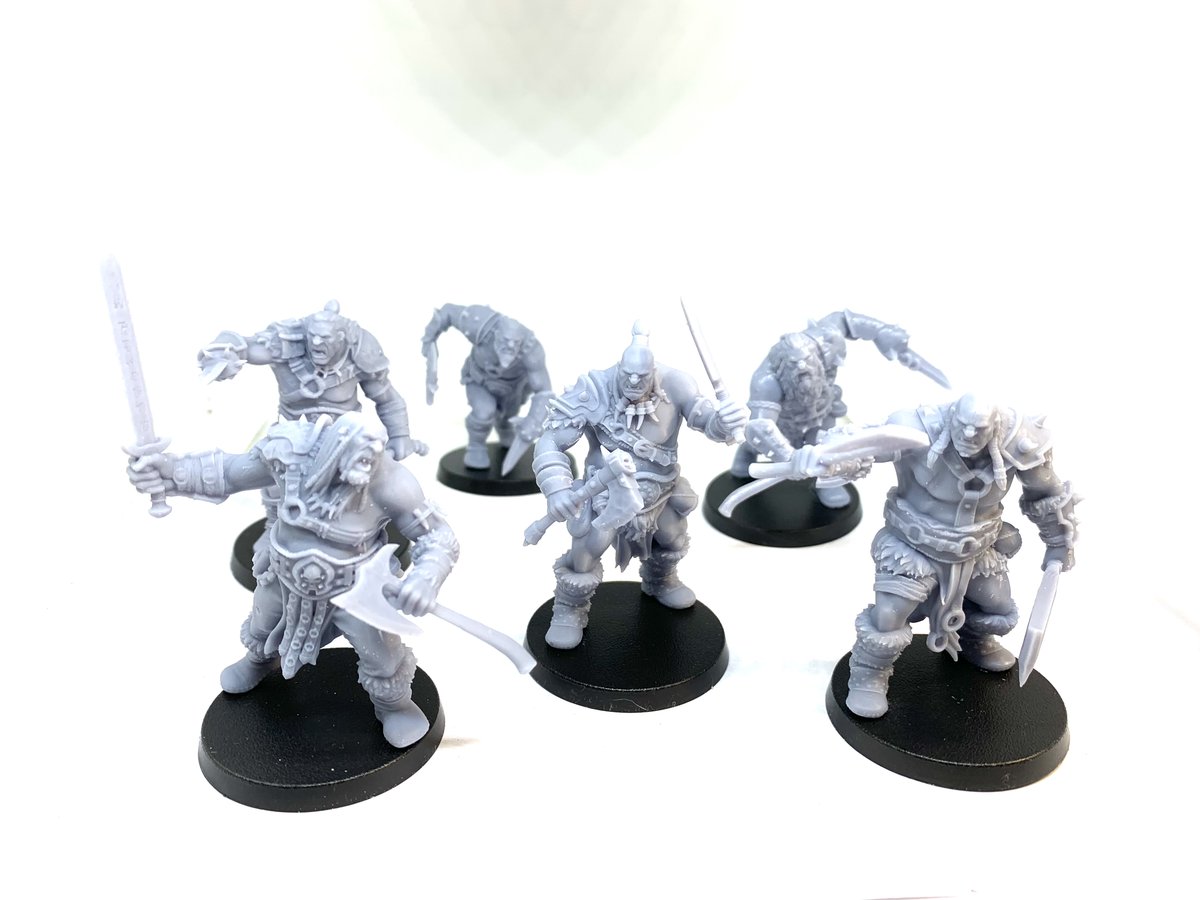ForstersFoundry's tweet photo. In order to prove that we do things other than tanks, I want to highlight these Northern Ogres - they may hit like a tank, but they are definitely NOT tanks.

https://t.co/fqBigNYhqF https://t.co/TTAsuUtlmL