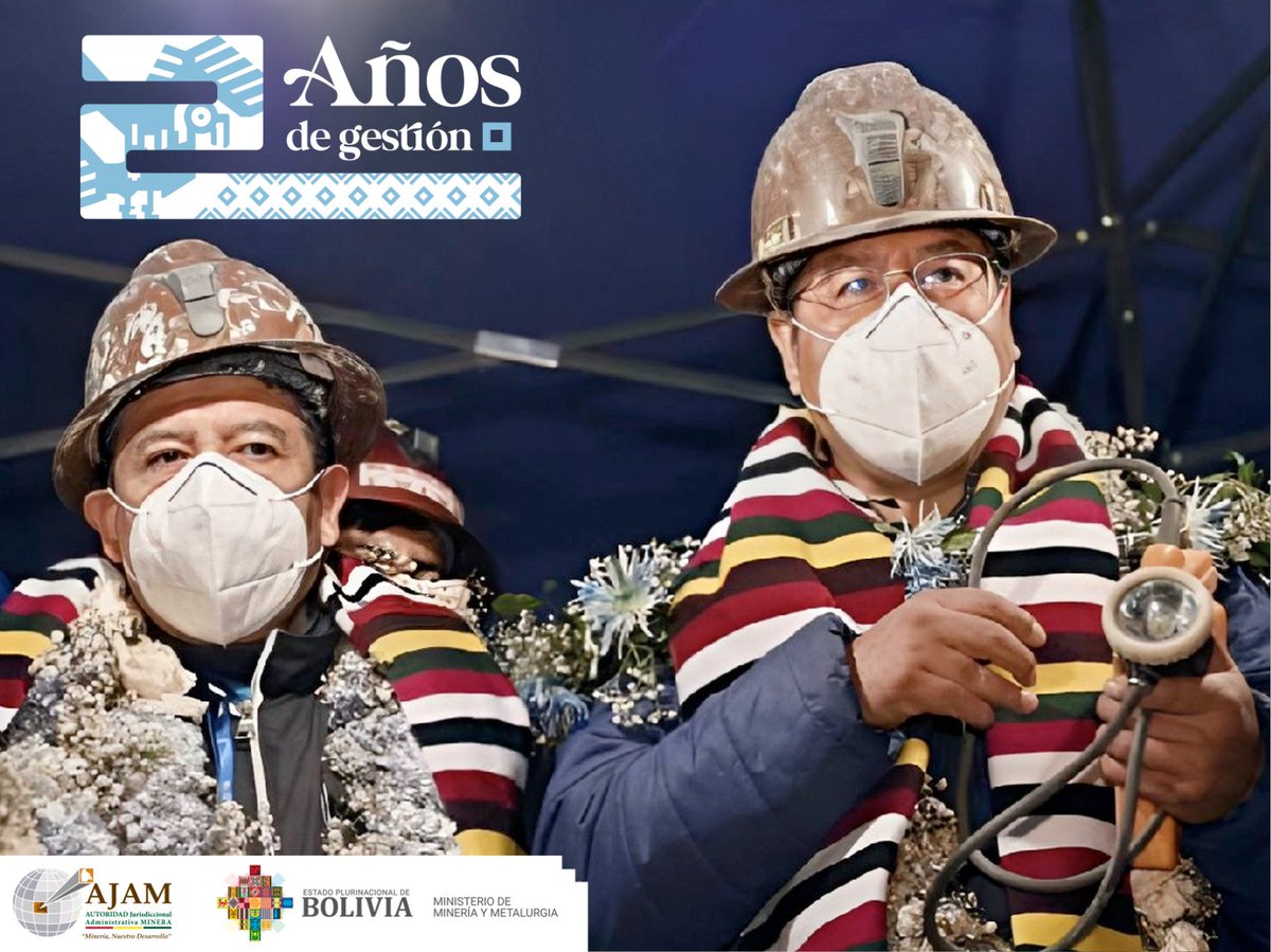 #2AñosDeLogros | Presidente Lucho Arce "Cumplimos dos años de gestión, en los que gracias a la unidad, trabajo, esfuerzo y compromiso del pueblo boliviano, recuperamos el derecho a la educación, a la salud y volvimos a la senda del crecimiento económico..."
#BoliviaCuentaConLucho