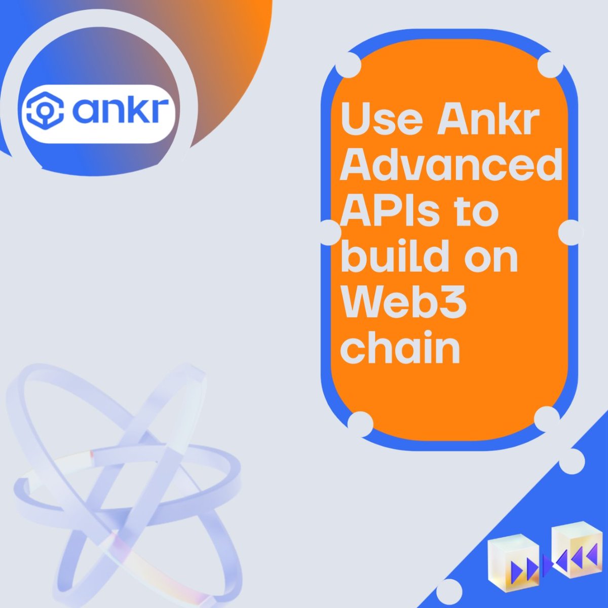 💫Use Ankr APIs to build on decentralized applications, save time more time and money💰 with efficient and familiar Queries.

#Ankr #Web3 #developers #Crypto #Blockchain #APIs #RPC #Defi #Dapps
@cctip_com DRAW 100 DODGE 500