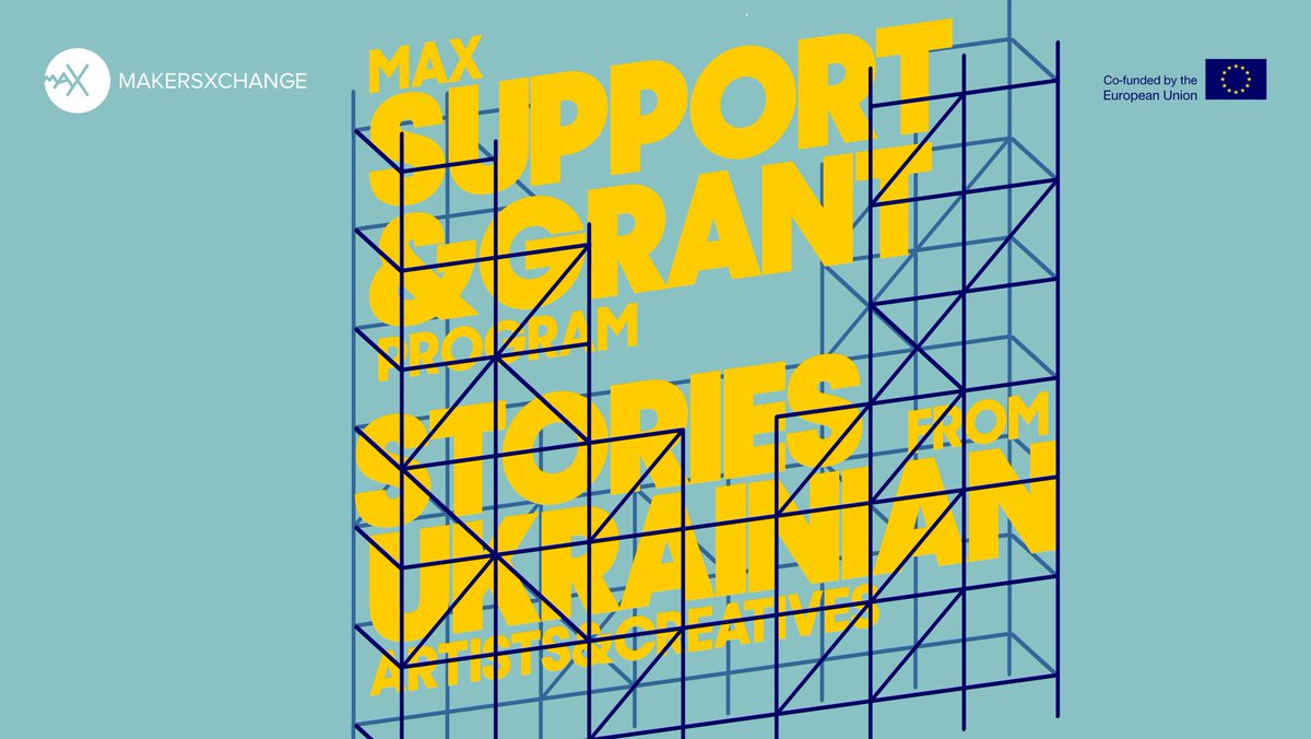 The MAX Grant &amp; Support program was designed by the MakersXchange team to help Ukrainian artists and creatives continue their professional life in the new conditions.
Discover the motivating stories from the participants here:
makersxchange.eu/ukrainian-supp…
#SupportUkrainianArtists