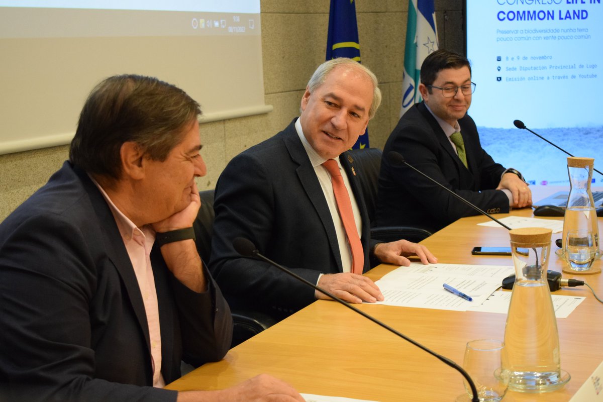 🐎O Presidente pon o proxecto <a href="/lifecommonland/">Life in Common Land</a> como exemplo das políticas da Deputación en apoio do rural

🗣️"Estamos convencidos de que a nosa riqueza e diversidade ambiental debe ser una oportunidade de futuro para o rural da provincia de Lugo”

👉deputacionlugo.gal/es/node/78518