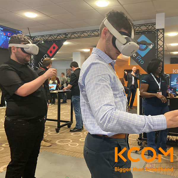 KCOMhome's tweet photo. Stepping into the metaverse at @ExpoHumber
#techweekhumber #kcom #fullfibrefuture #fullfibrebroadband #digitalinnovation https://t.co/iUUt099CP8