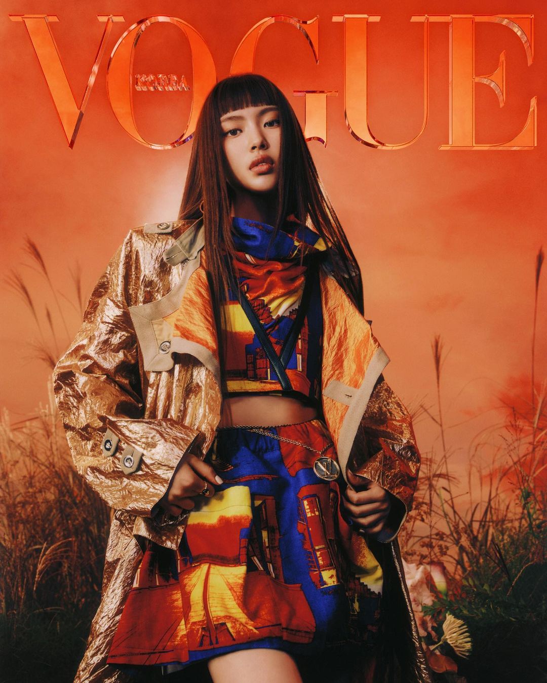 on X: NewJeans Hyein for Vogue Korea digital cover wearing Louis Vuitton  2023 Cruise Collection  / X