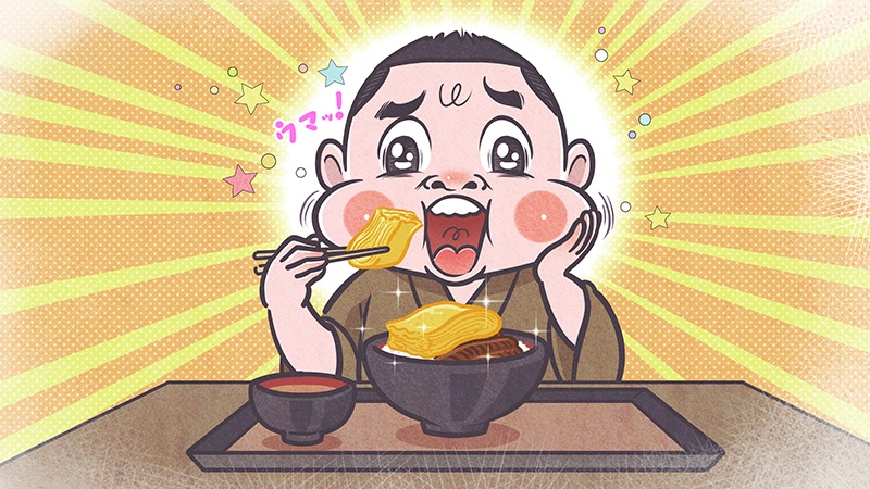 滋賀の逢坂山かねよサンのきんし丼誕生秘話をイラストにしました。放送中。全部おいしそう。この後、辞書作りの世界。
#マツコの知らない世界 #うなぎ 