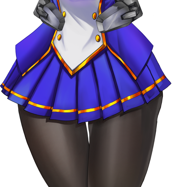 腿が太い…(Skebwip 