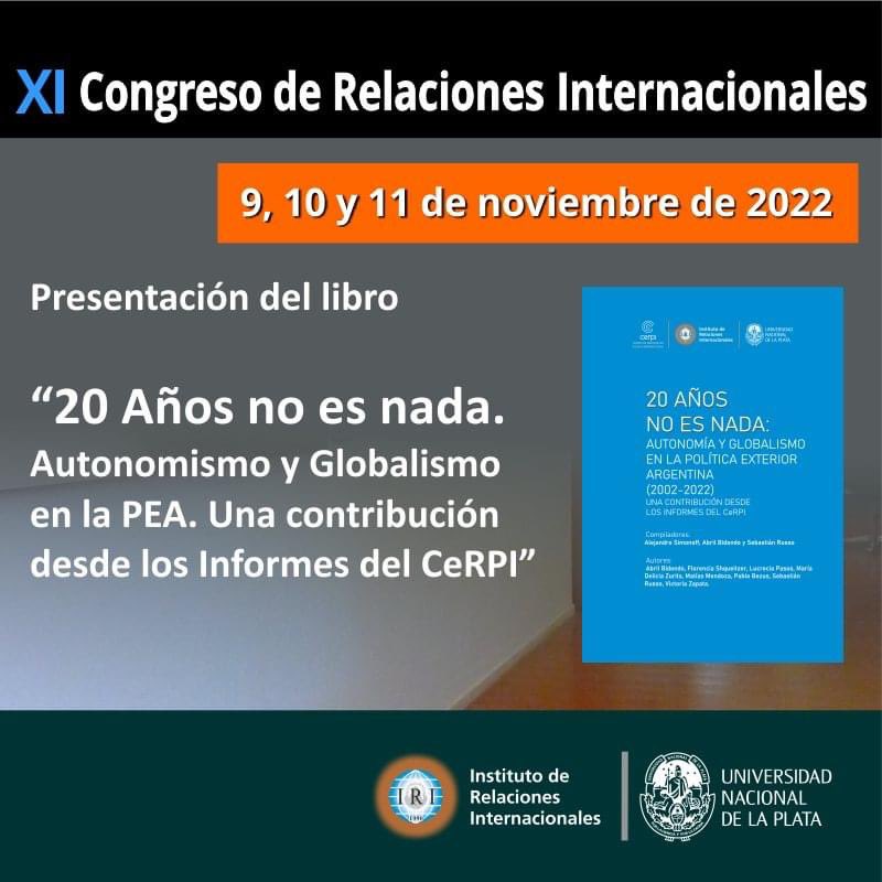 ce_rpi's tweet photo. Mesa del Centro de Reflexión en Política Internacional-CeRPI
Presentación del libro “20 Años no es nada. Autonomismo y Globalismo en la PEA”.
Link de acceso al Zoom👇🏻
https://t.co/mmGPaw7D8x
ID de reunión: 839 0718 4867
Código de acceso: 162931
@iriunlp https://t.co/02IZveeJCc