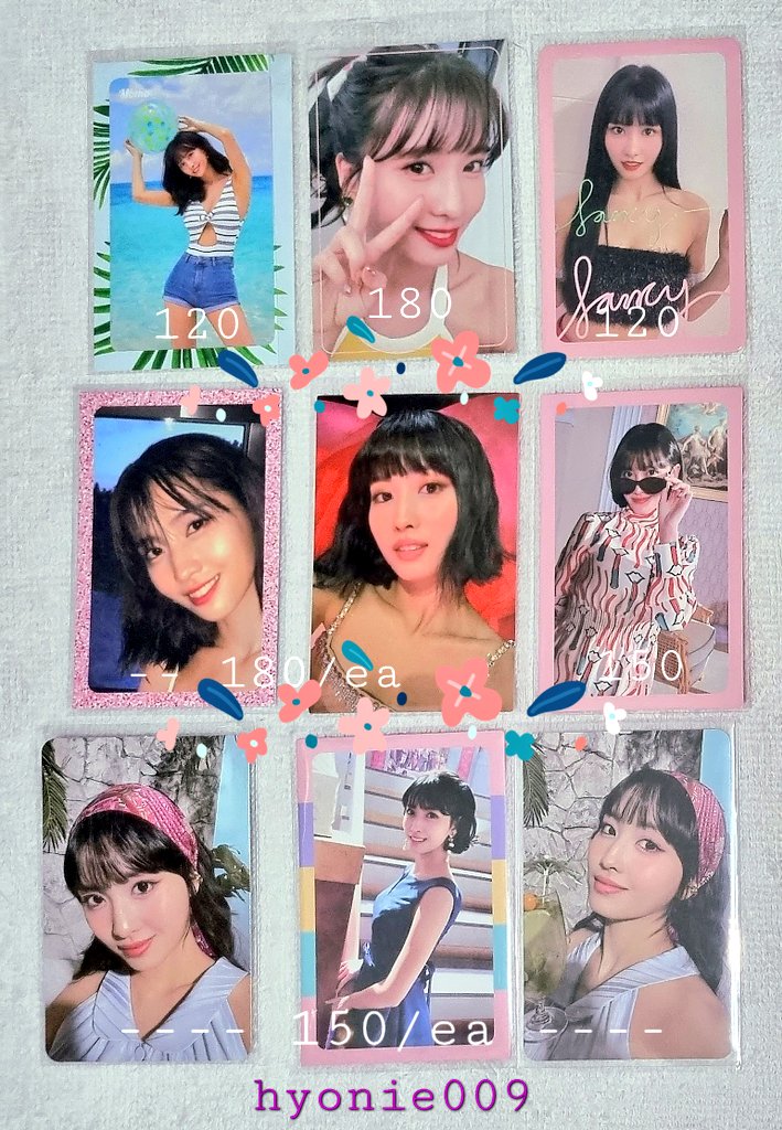 hyonie009's tweet photo. wts lfb ph onhand #hyoniesells

TWICE Hirai Momo Photocards
🌷dop: 1 week (100dp)
🌷loc: manila, mod: sco
🌷dm for video condi, sure buyer
🌷m&amp;m signed set: 1400, the rest tingi

🌷 mono tc m&amp;h fol file suit tol fallen feel special fs flower white border glitter wil thin cocktail https://t.co/j2A9BCp0B3