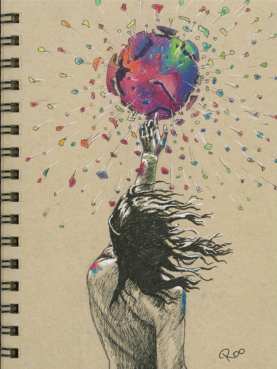 AlyMcKechnie's tweet photo. I am in love with a combination of words - #RELENTLESSCURIOSITY - I know I have it, I wish more people did. Let’s not settle but be constantly in motion feeding our minds with endless possibilities. ‘Where passion and grey matter collide’ perfect for this point in #ScIL journey! https://t.co/V9akNv6PTh