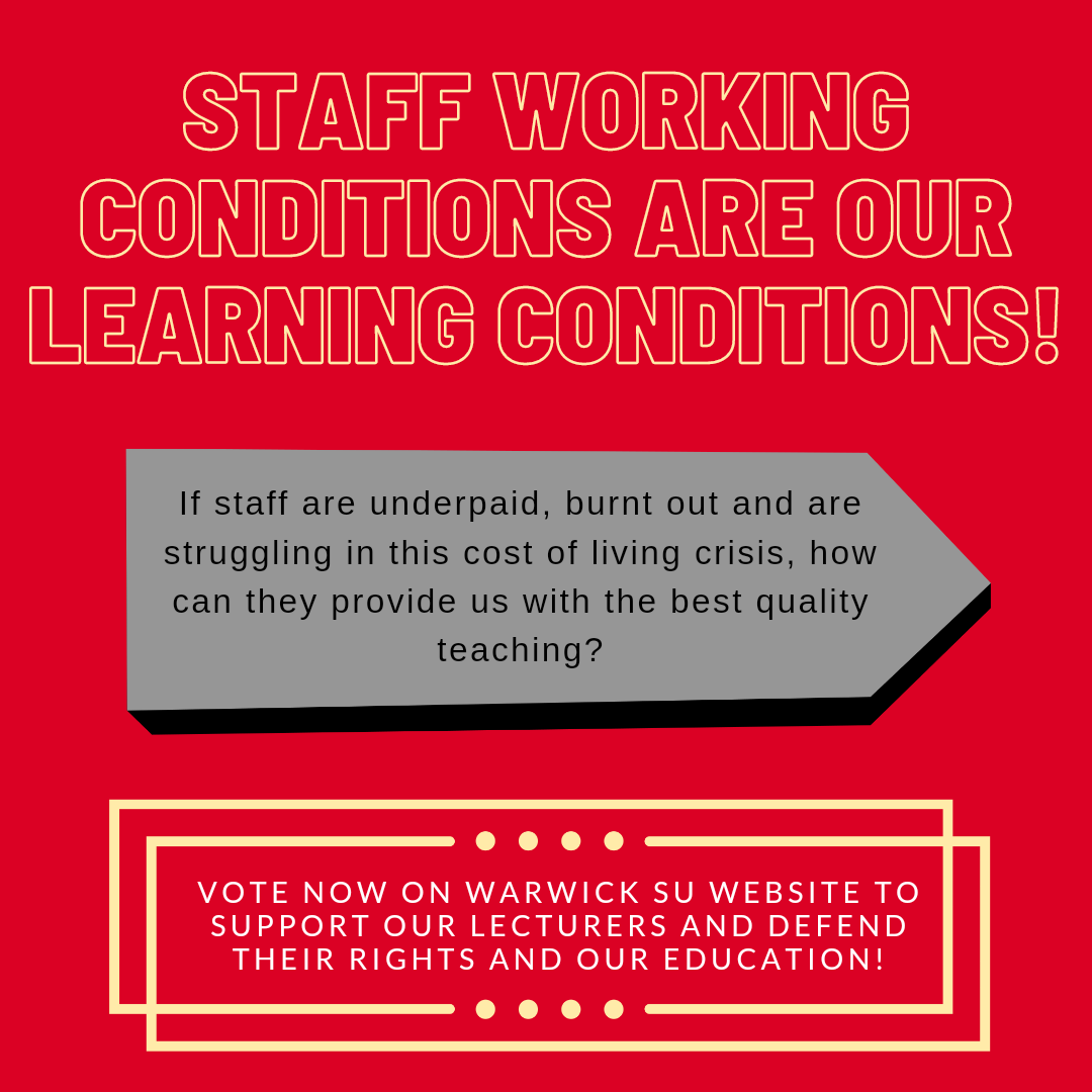 warwickleftsoc's tweet image. If you're a student at #WarwickUni go and support the @ucu by voting in the All Student Vote!! 

#UCU
#supportstrikes 
#warwick
#warwickuni