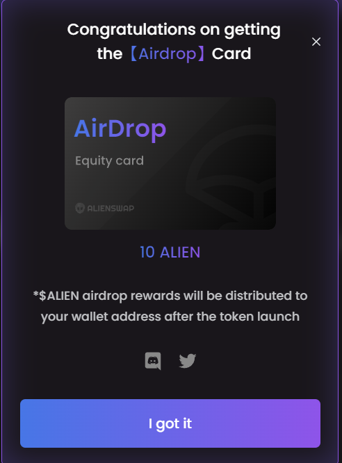 PastanagaCrypto's tweet photo. Si habéis entrado en la waitlist podéis ir a  https://t.co/IXmozp8qq3 para reclamar una carta que os puede dar airdrop y recompensas.

A mí me ha tocado airdrop de 10 $ALIEN.

¿A vosotros que os ha tocado? 👀 https://t.co/UMAbj3rY60
