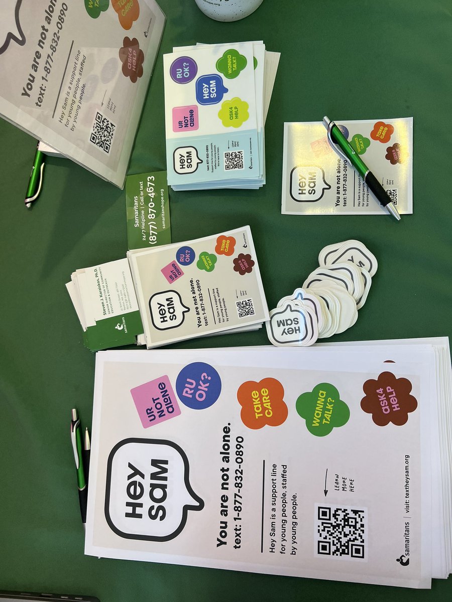 Danielle LaRocque (@larocquehealth) on Twitter photo Make sure to check out #MAHPERD2022 social org exhibit <a href="/SamaritansHope/">Samaritans, Inc.</a> - services are free and confidential and being PROACTIVE IS IMPORTANT! Make sure to check out #MAHPERD2022 social org exhibit <a href="/SamaritansHope/">Samaritans, Inc.</a> - services are free and confidential and being PROACTIVE IS IMPORTANT!