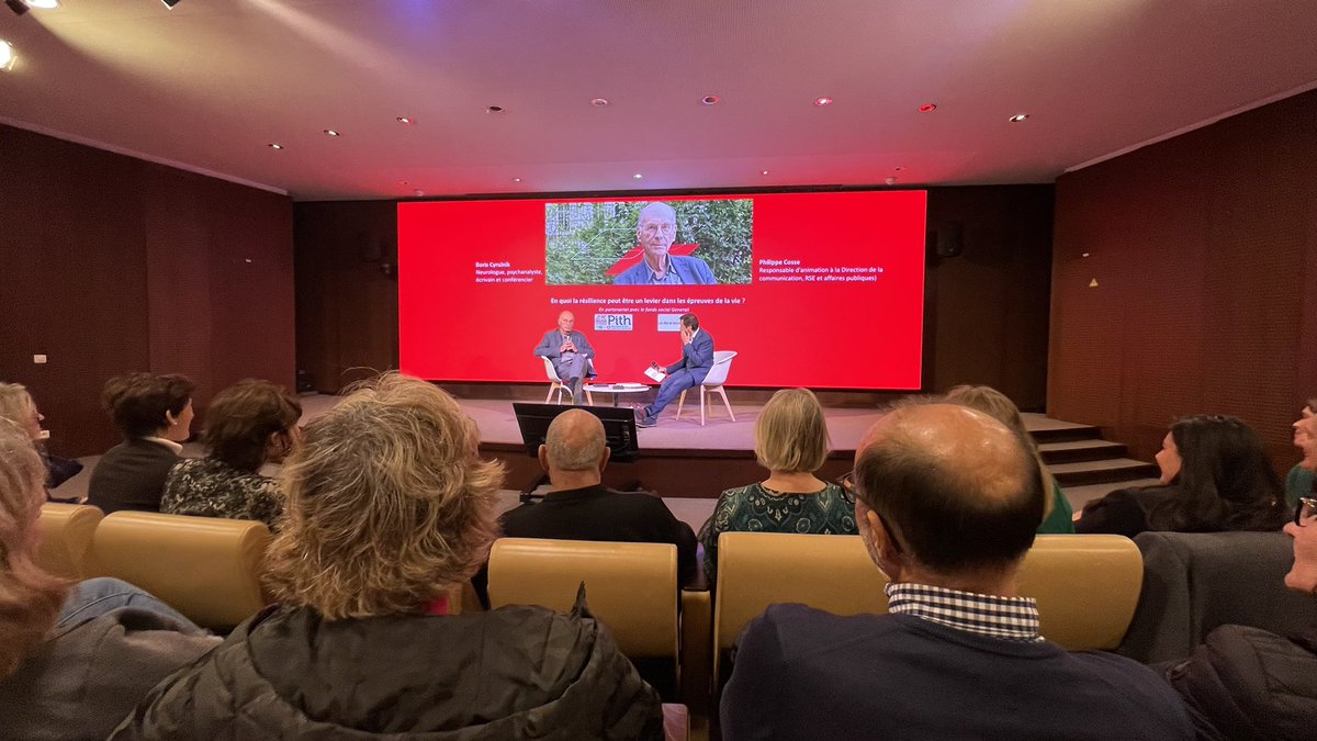 generalifrance's tweet image. « En quoi la #résilience peut être un levier dans les épreuves de la vie ? » : Boris Cyrulnik (@BCyrulnik) invité des @EllesGenerali et du fonds social #Generali ce midi.👍🏻