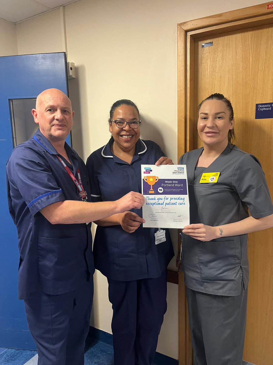 AgentWH's tweet image. #dischargelounge for breakfast. This week's top performers ED and Portland ward. We'll done all #SAFER Early discharge