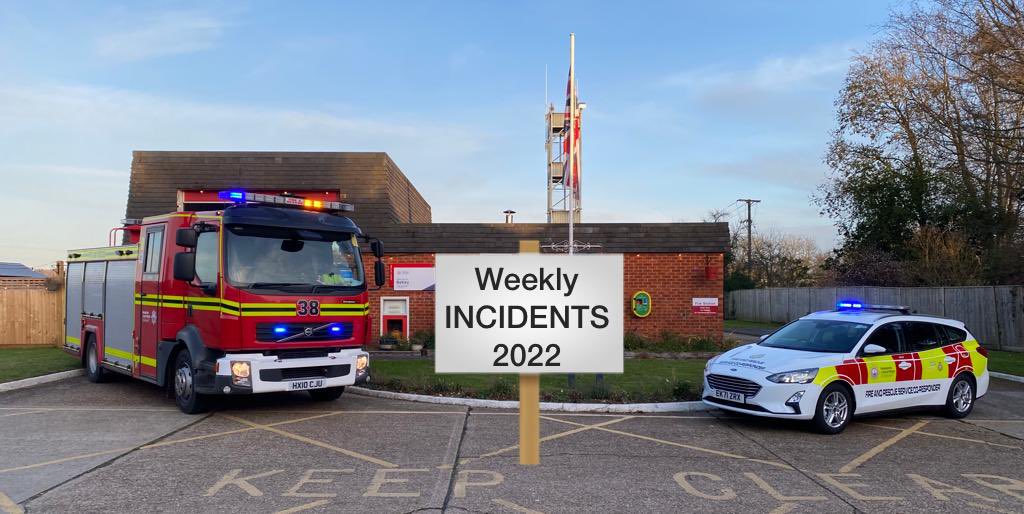 Botley38's tweet photo. Good afternoon, Here is the update of incidents attended by the station during the past week.

🚒 38P4 was mobilised to: 

◦Car fire
◦AFA
◦Fire commercial 

🚑 38V1 responded to 1 medical calls. https://t.co/h6QGRqx6Ac