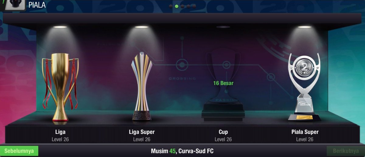 Musim ke-45 <a href="/topeleven/">Top Eleven</a> telah berakhir. Prestasi yang diraih berhasil menjuarai liga dan liga super musim ini. Sebuah suntikan semangat untuk menatap musim depan dengan rasa optimis dan semangat .
Come On Curva-Sud FC ⚔️🔥