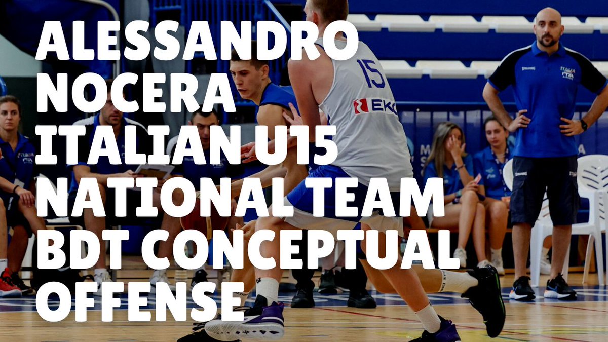 BBallImmersion's tweet photo. Learns how conceptual offense was used by head coach @Alessnocera and the 2022 U15 Italian National Team to build shot selection, transition habits, offensive triggers, and much more

https://t.co/WfVTJss7AT https://t.co/1Kjp6Xx79m