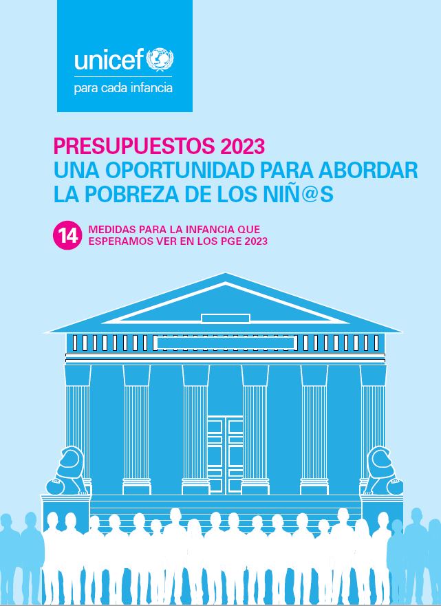 unicef_es's tweet photo. Los presupuestos públicos son una herramienta imprescindible para acabar con la #PobrezaInfantil y los #PGE2023 son ahora la oportunidad para avanzar como proponemos en este documento: https://t.co/2Ws6cXpCKW Lo contamos en este hilo 👇 https://t.co/HlpmR820X5