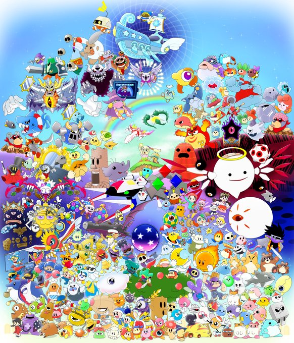 「星のカービィ30周年」 illustration images(Popular))