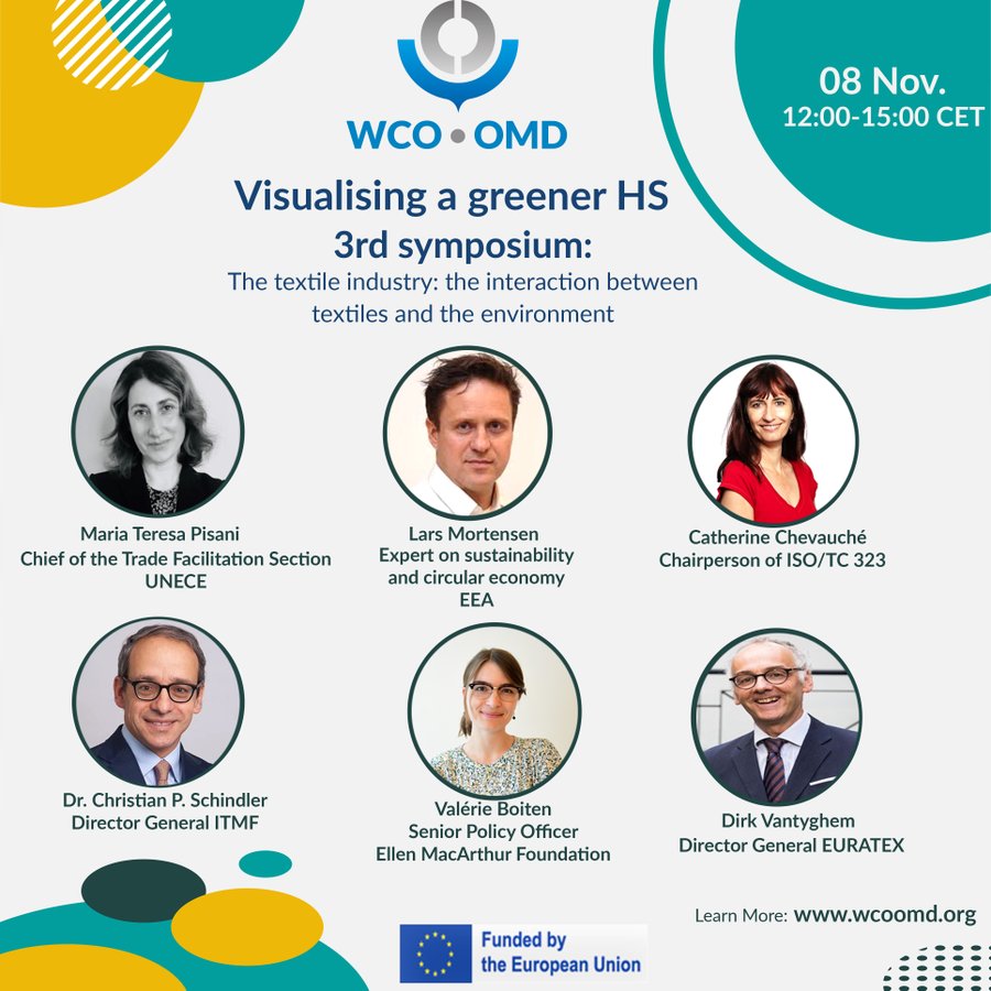 Today <a href="/UNECE/">UNECE</a> presented its work on textiles #traceability and #transparency <a href="/WCO_OMD/">World Customs Organization</a> with a focus on how a more granular, greener HS classification systems can support more sustainable policy measures in achieving #Agenda2030 ⤵️

bit.ly/3htyHzm