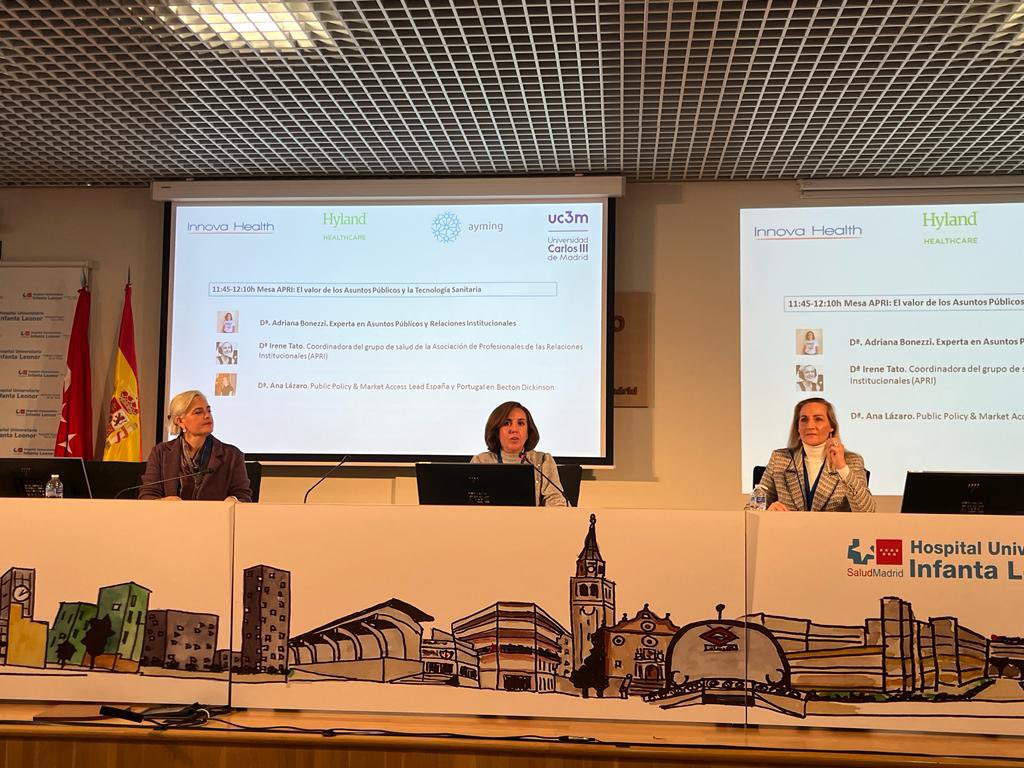AdrianaBonezzi's tweet photo. Gracias al Congreso #innovahealth un año más por colocar los #asuntospublicos #relacionesinstitucionales en la agenda #salud @Lobby_ES presente con @itato @Analazarogp gracias queridas amigas, un lujo compartir panel #APRISalud https://t.co/5kTmWhwT7k