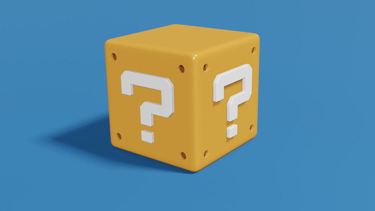 はてなブロック

スーパーマリオは
１面クリアできません

#brender #brender初心者
#チュートリアル
#3DBibi