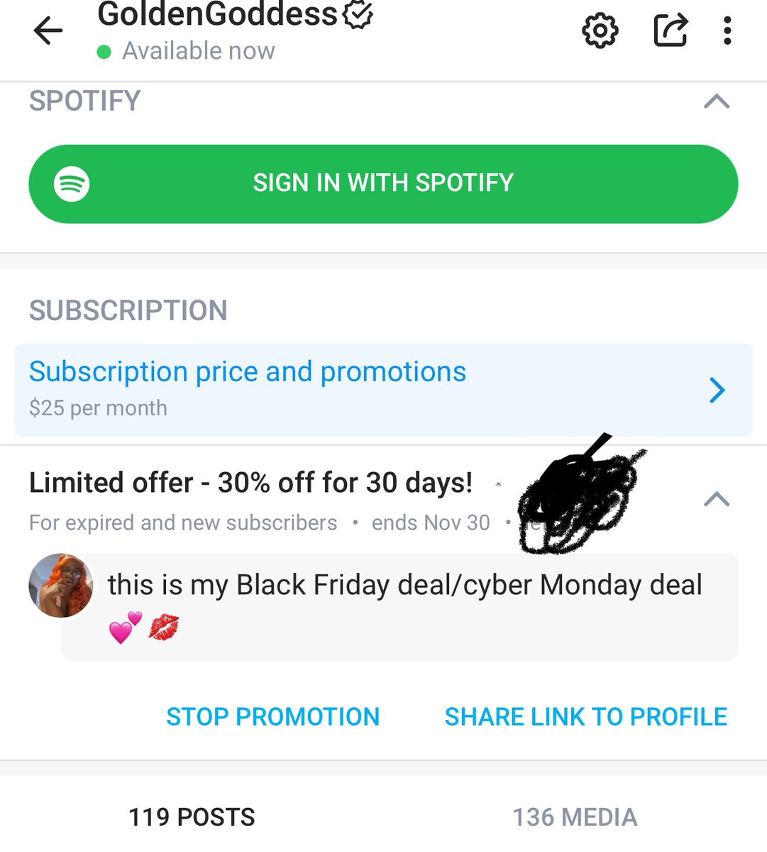 PrettyTrina100's tweet photo. My early black Friday deals/cyber Monday SALE 💕💋
Goldengoddess100. https://t.co/vBzKlgB3jB