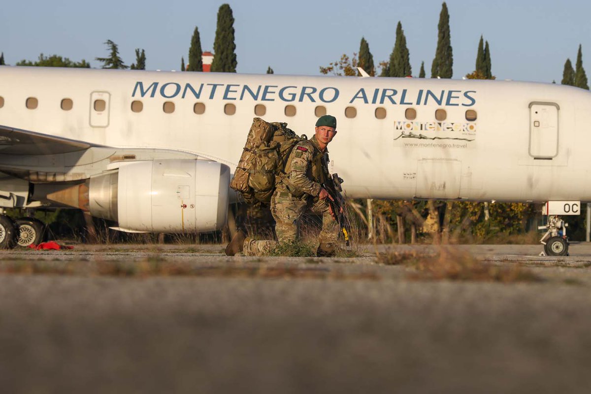 RoyalMarines's tweet photo. Across the mountains and coastlines of Montenegro, #RoyalMarines have been training with @defence_mne forces. 

It included anti-armour tactics, close-quarters battle, countering improvised explosive devices, board &amp; search and amphibious warfare tactics.

https://t.co/9MfXVdTme3 https://t.co/zqKHcVuZf1