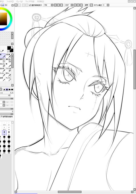 お月様が綺麗なのでツッキー描いてます 