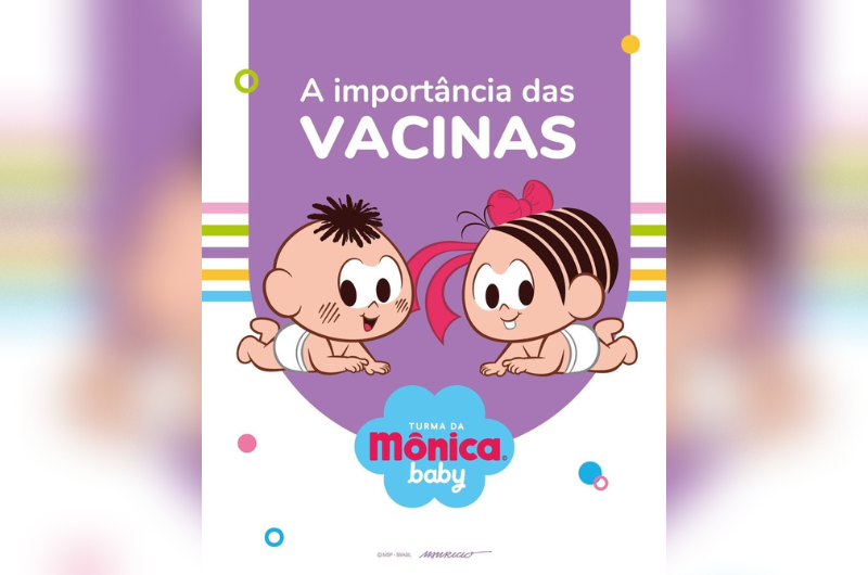 UPVacina's tweet photo. Parceria entre UPVacina e Turma da Mônica destaca importância da vacinação: https://t.co/myMi0lsdu3 https://t.co/merto8hKgY