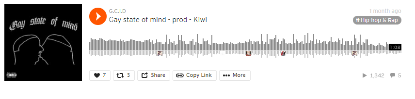 GCID_OFFICIAL's tweet photo. GSM is poppin off thank you everyone who listened to it 
- https://t.co/9KawOXAx6G

#gay #MEMES #music #Rap #SoundCloud #jhonnysinns #LoFiBeats #KanyeWest https://t.co/dSzweoqLxf