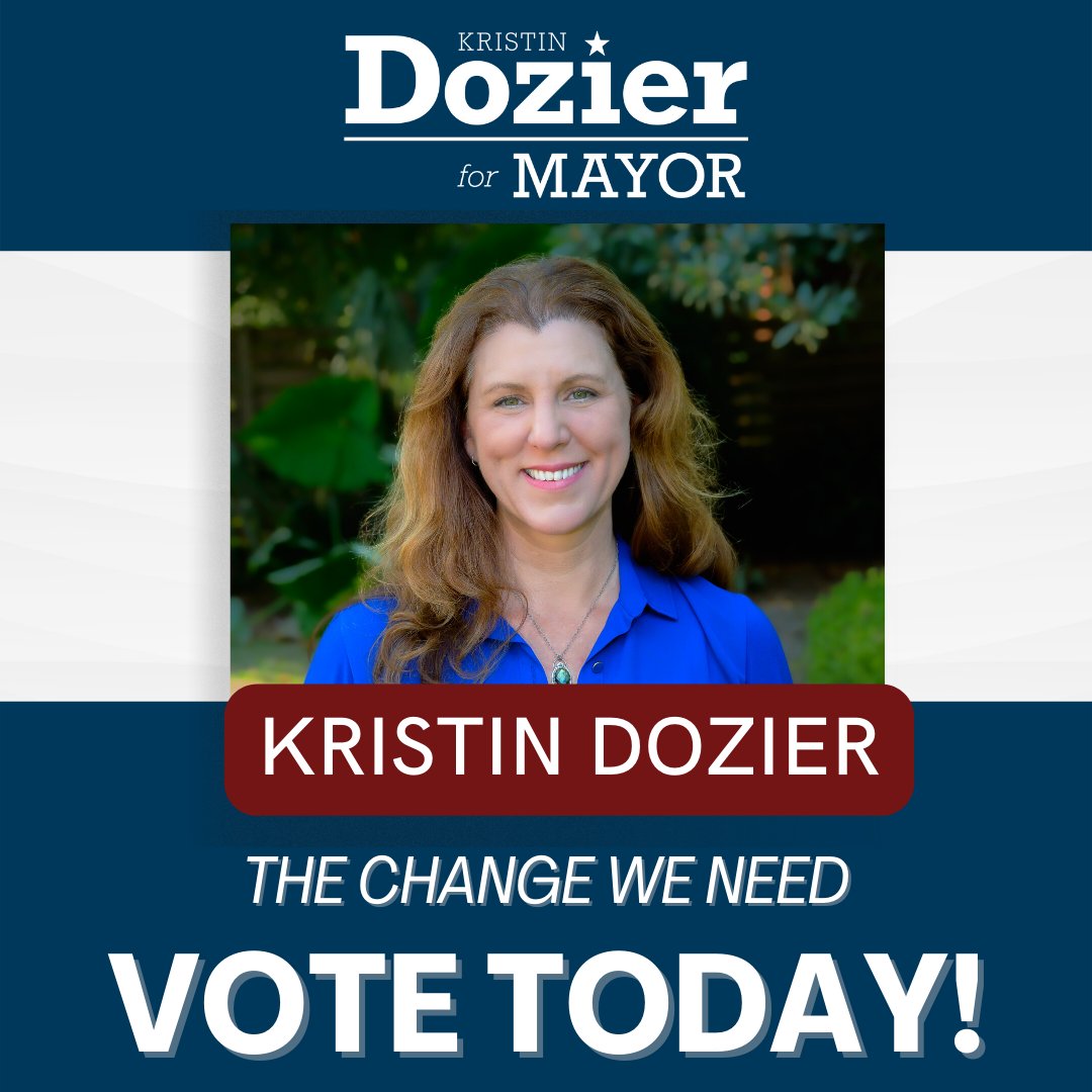 Election Day is finally here! Don't miss your last chance to VOTE!