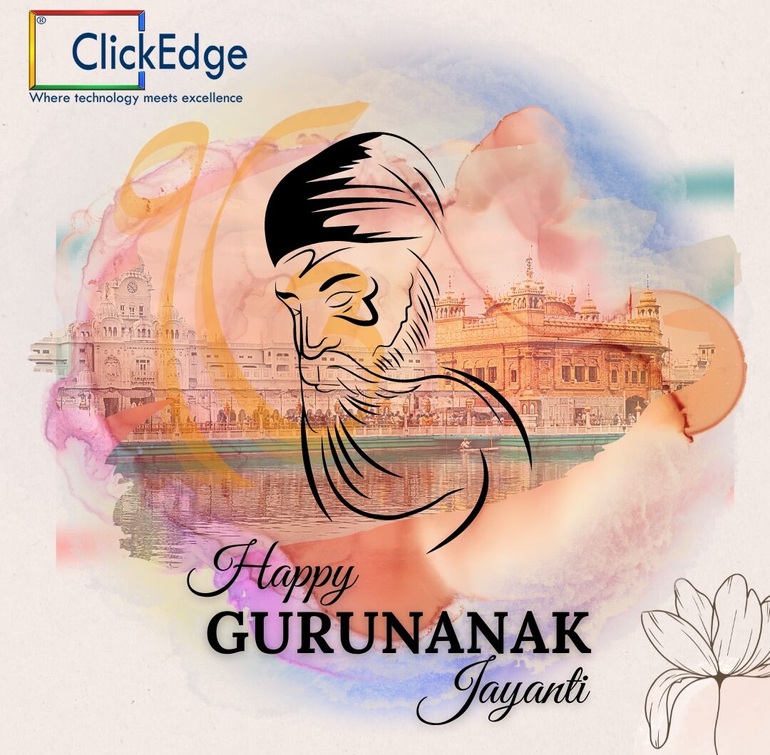 ClickedgeL's tweet photo. On this auspicious day, may we all get blessed with wisdom and prosperity.
ClickEdge wishes everyone a very Happy Guru Nanak Jayanti
#gurunanakjayanti #guruparab #digitization #digitalmarketing #software #app #clickedge #clickedgesolutions #pune https://t.co/xxGU1aIxrn