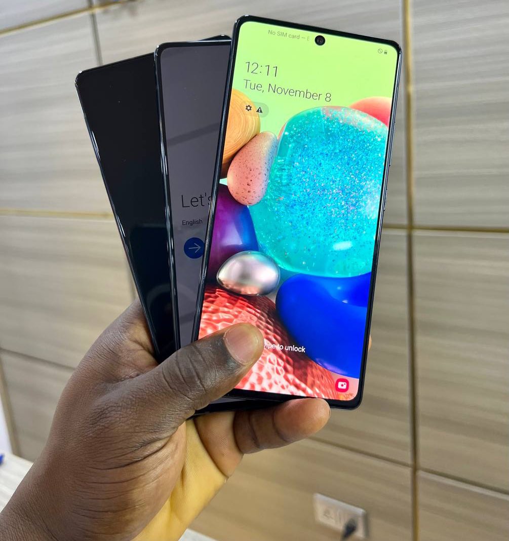 elitecomtech1's tweet image. 🇬🇧 Premium used Samsung Galaxy A71 5G network 6+128

Price: N165,000 🤝

Call or WhatsApp 
+2348075837845

#EliteComTech #EliteGadgets #EliteSmartphones #Elite #EliteDeyForYou